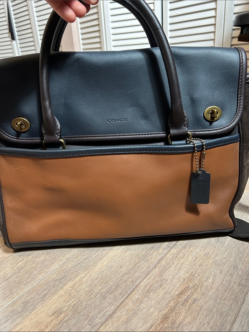 Coach legacy utility flap commuter bag unisex - Picture 5 of 16